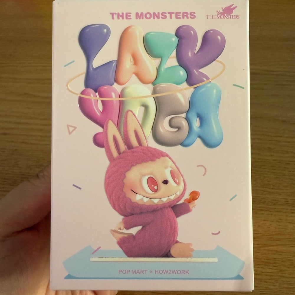 POP MART ‘The Monsters’ Lazy Yoga Blind Box Labubu figure